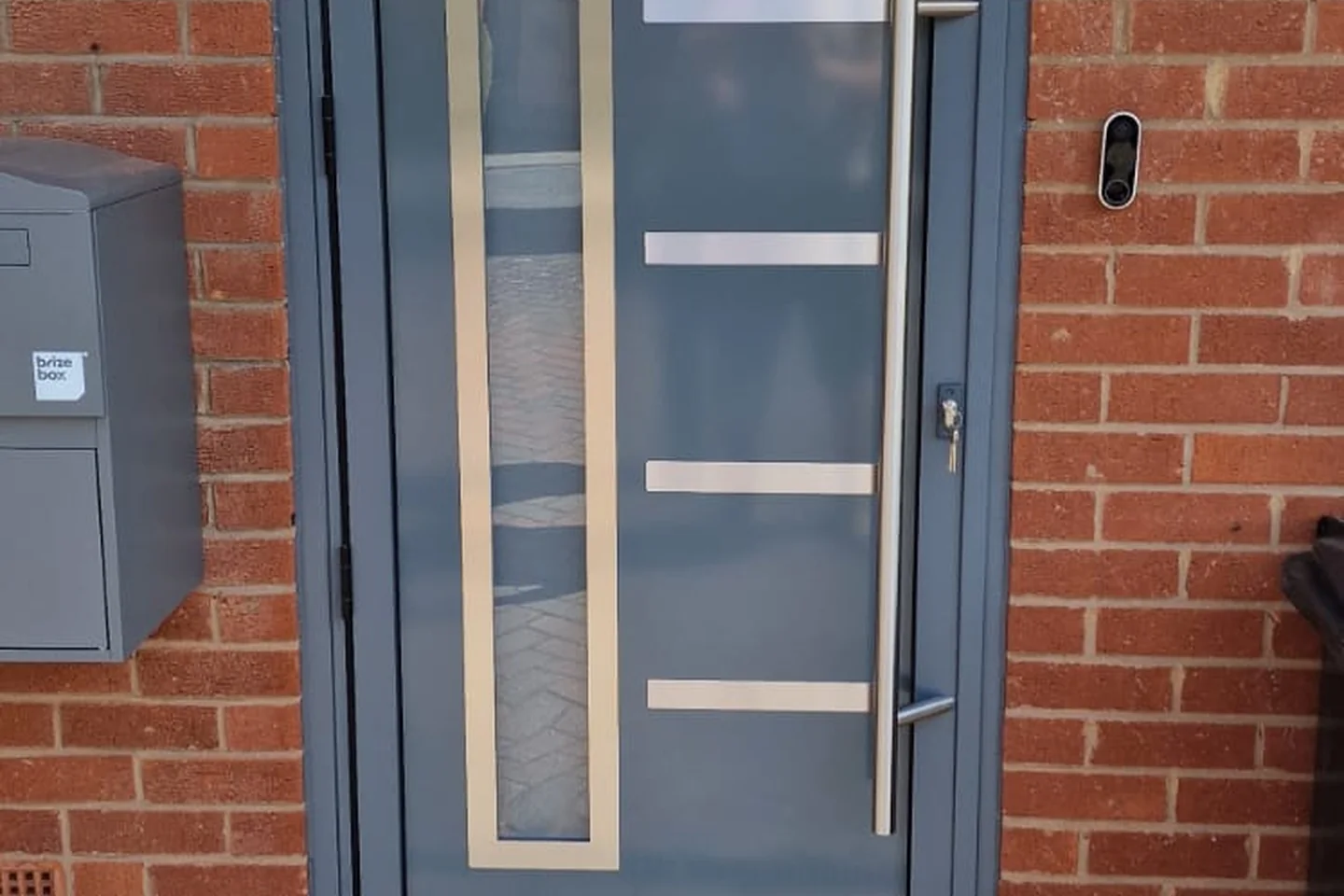 Modern Front Door Installation