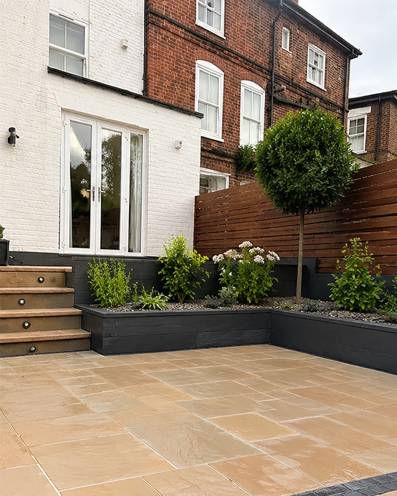 Patio & Garden Upgrade after